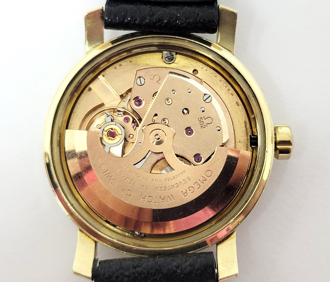 Vintage Mens 10k GF OMEGA SEAMASTER CALENDAR Automatic Watch Cal 502 KX60828 - 10