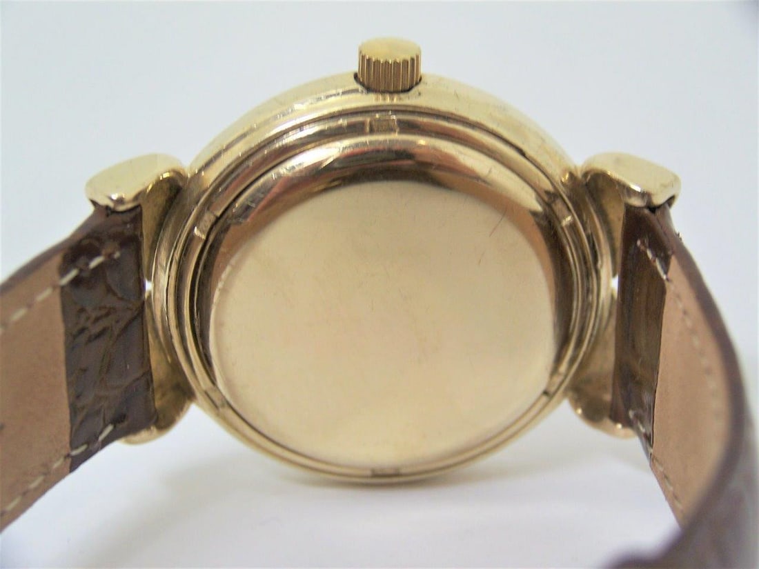 Vintage Solid 14k Gold ZENITH Automatic Watch Cal 2532PC c.1960s* EXLNT SERVICED - 2