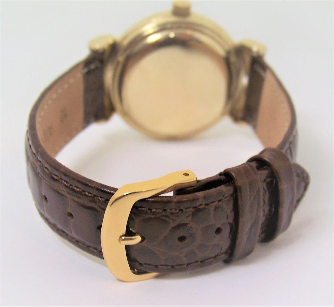 Vintage Solid 14k Gold ZENITH Automatic Watch Cal 2532PC c.1960s* EXLNT SERVICED - 6