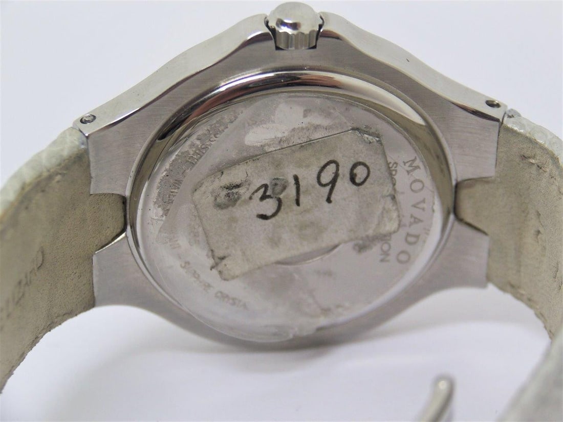 S/Steel MOVADO SPORTS EDITION Ladies Watch Ref 84 G1 1892 S with Diamonds - 2