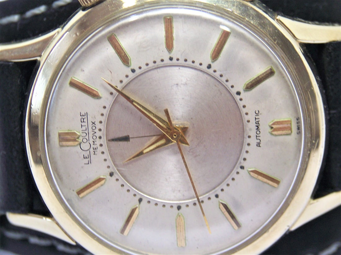 Vintage 10k GF JAEGER-LeCOULTRE Automatic MEMOVOX Alarm Watch Cal.K815 Ref 2517 - 5