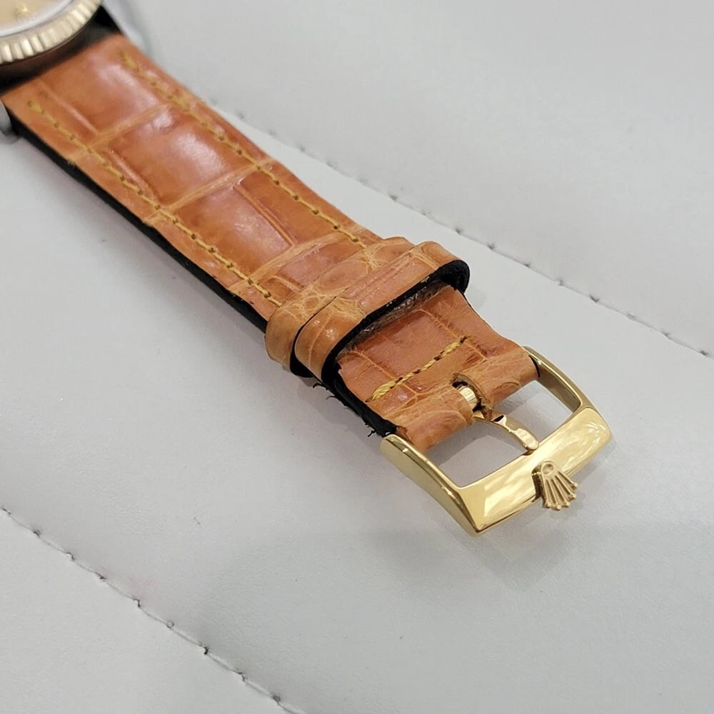 Rolex Oyster Datejust Ref 16013 Mens 36mm 18k SS 1970s Automatic Swiss RA558B - 8