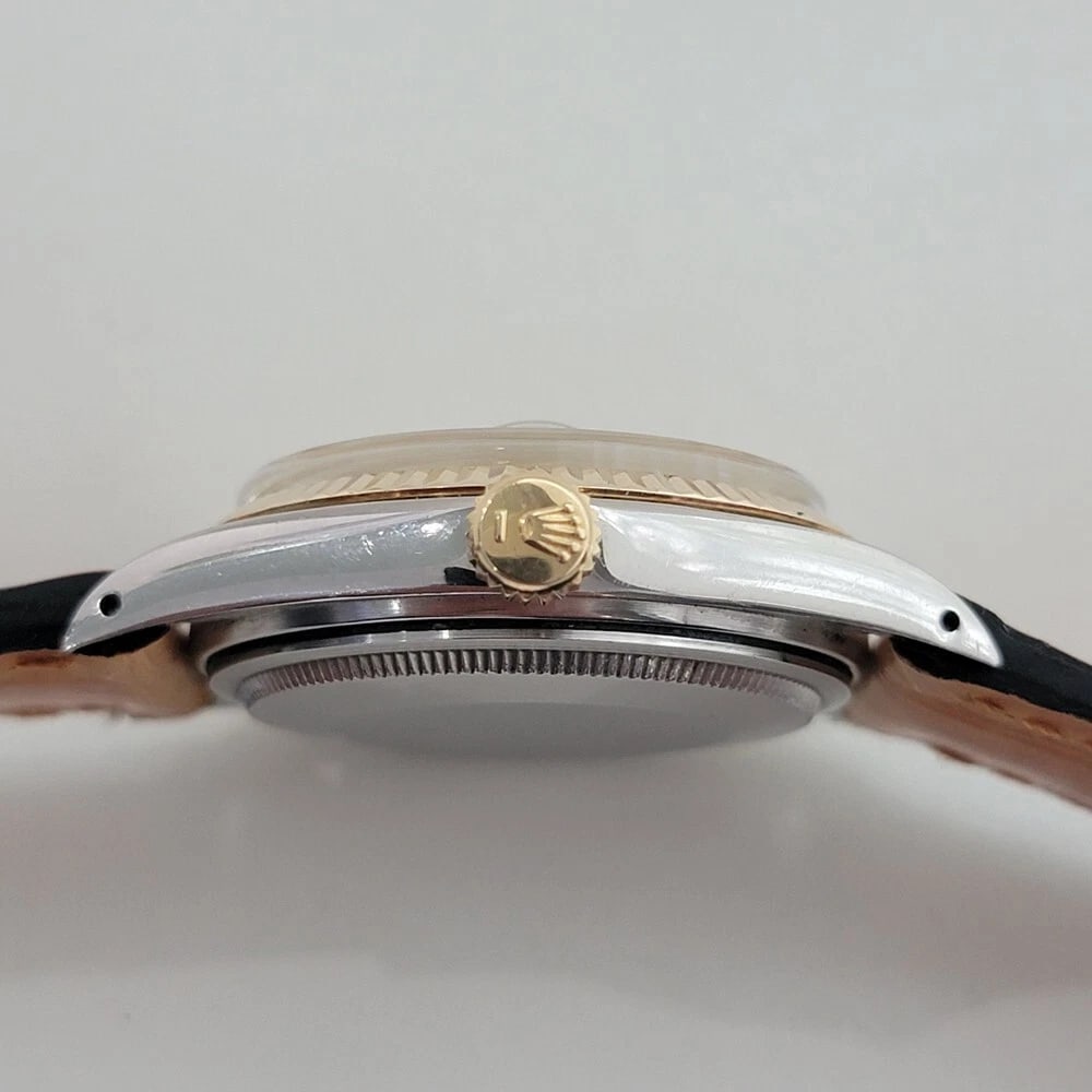 Rolex Oyster Datejust Ref 16013 Mens 36mm 18k SS 1970s Automatic Swiss RA558B - 9