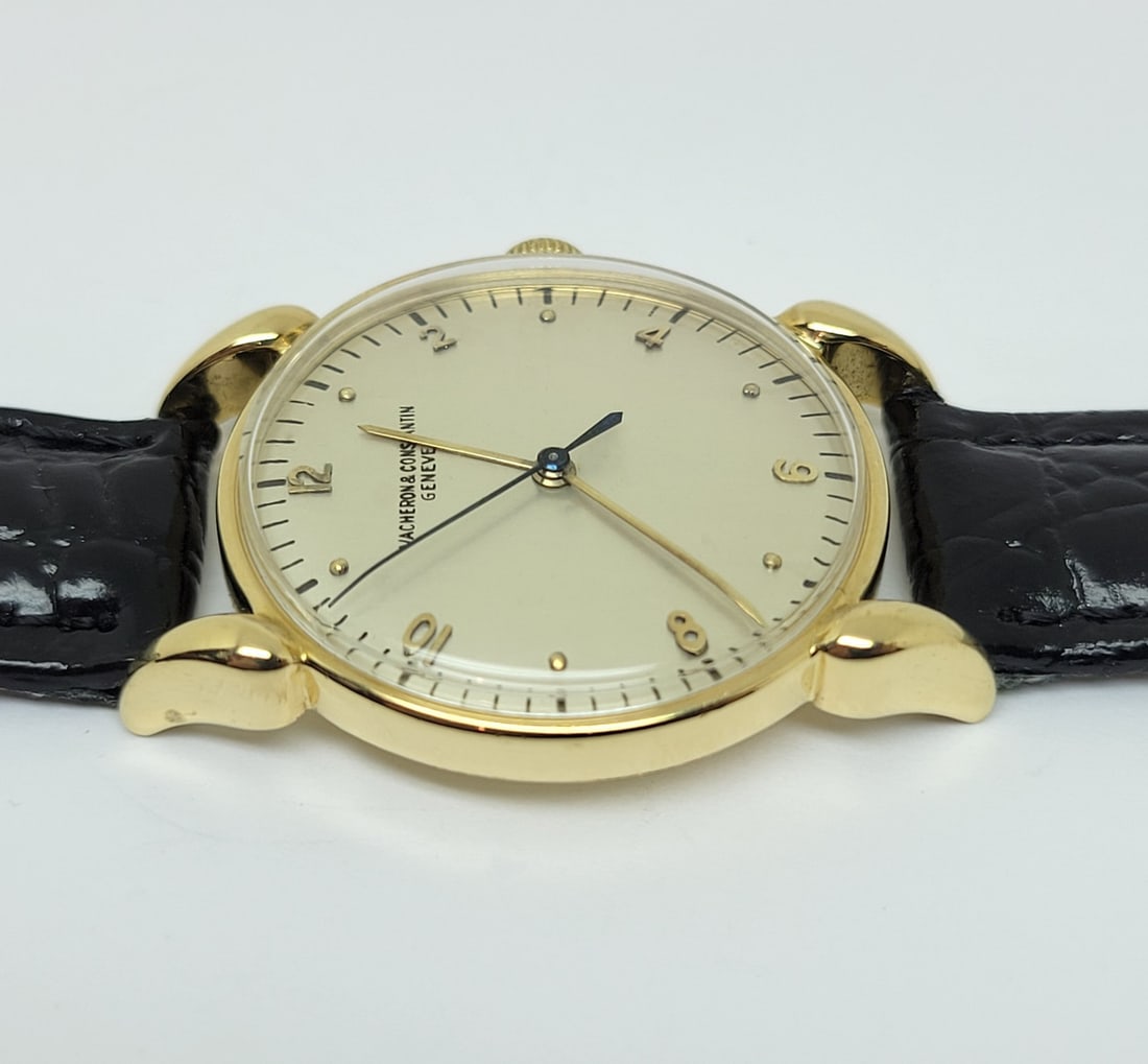 Vintage 18k VACHERON CONSATNTIN Winding Watch c.1940s Cal 466/1B* EXLNT* RARE - 7