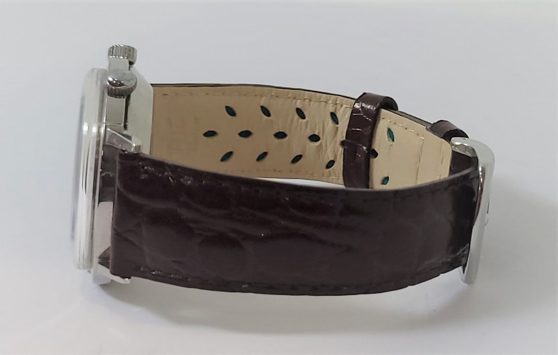 Vintage JAEGER-LeCOULTRE Automatic MEMOVOX Alarm Watch 1960s Cal.916* EXLNT - 4