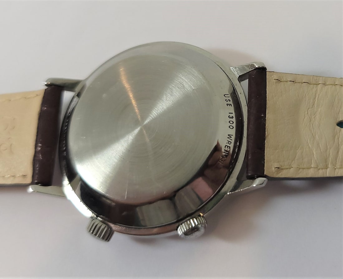 Vintage JAEGER-LeCOULTRE Automatic MEMOVOX Alarm Watch 1960s Cal.916* EXLNT - 7