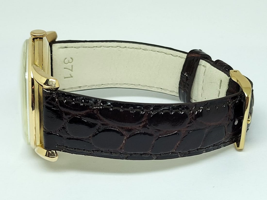 Vintage 18k Rose Gold IWC SHAFFHAUSEN Winding Watch 1950s Cal 89 EXLNT* SERVICED - 3