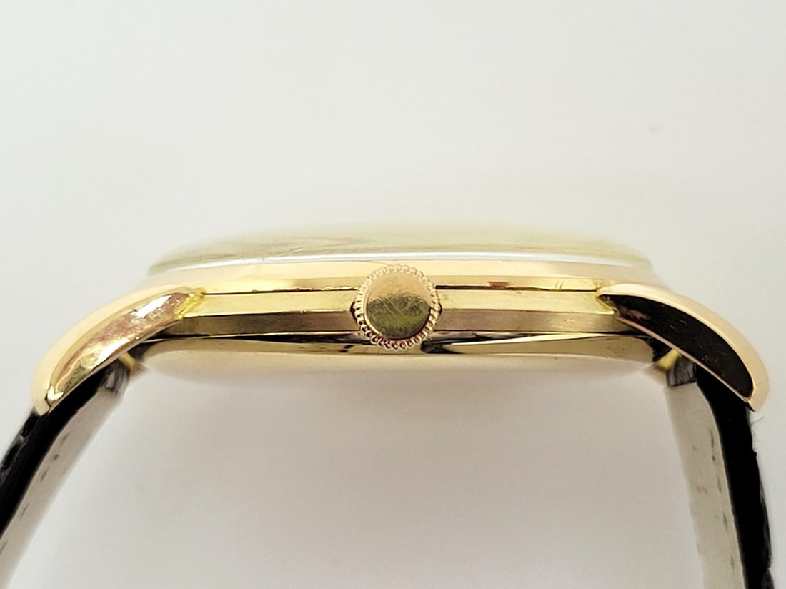 Vintage 18k Rose Gold IWC SHAFFHAUSEN Winding Watch 1950s Cal 89 EXLNT* SERVICED - 5