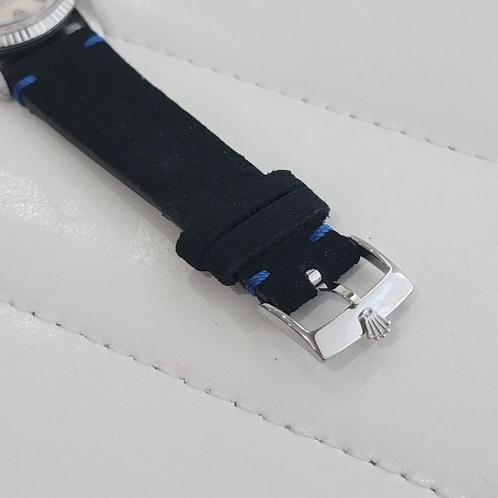 Rolex Oyster Datejust 16014 36mm 18k White Gold SS Mens 1970s Automatic RA520 - 7