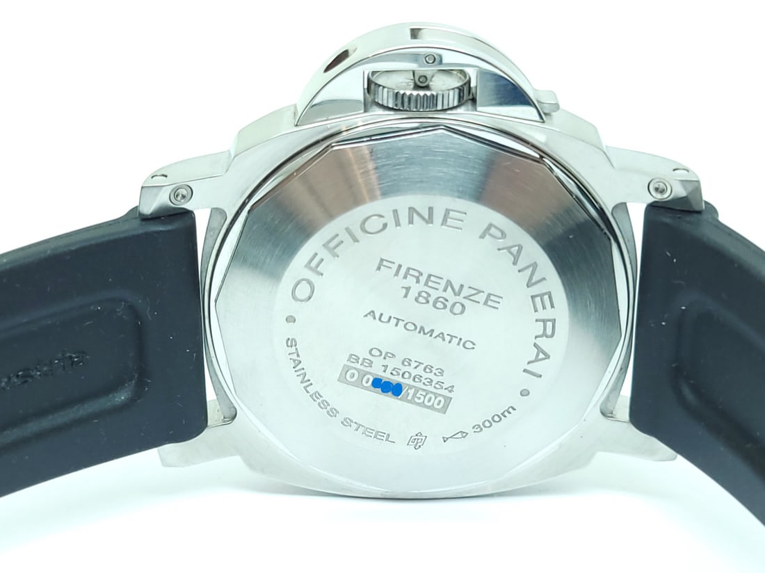 MENS PANERAI LUMINOR AUTOMATIC WATCH OP 6763 BB1506364 44 mm LIMITED - 7