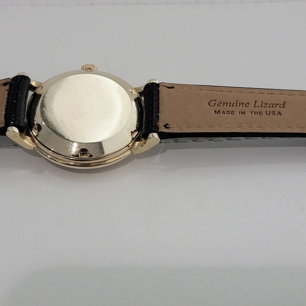 Omega Collection GX6525 34mm 14k Solid Gold Mens Automatic 1950s Vintage RA579 - 10