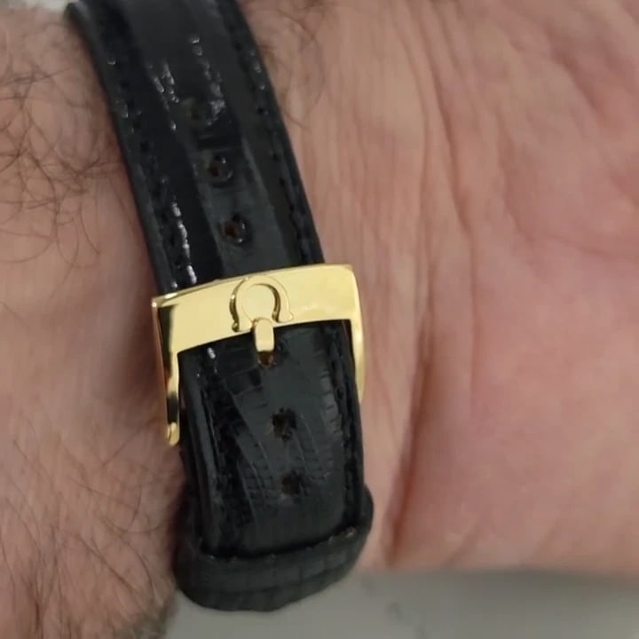 Omega Collection GX6525 34mm 14k Solid Gold Mens Automatic 1950s Vintage RA579 - 2