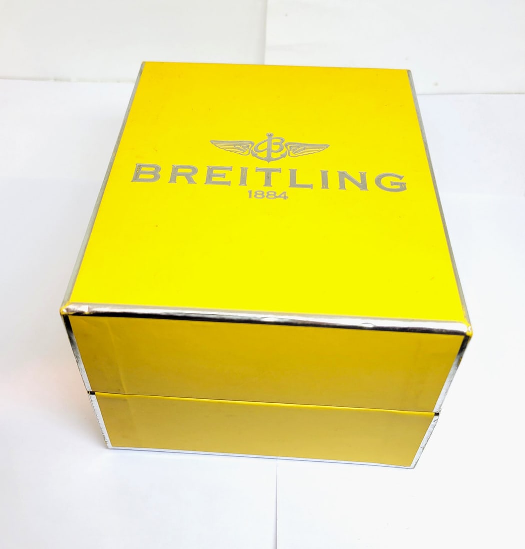 Mensl S/Steel BREITLING SKYRACER Chronograph Automatic Watch A27362 EXLNT - 13