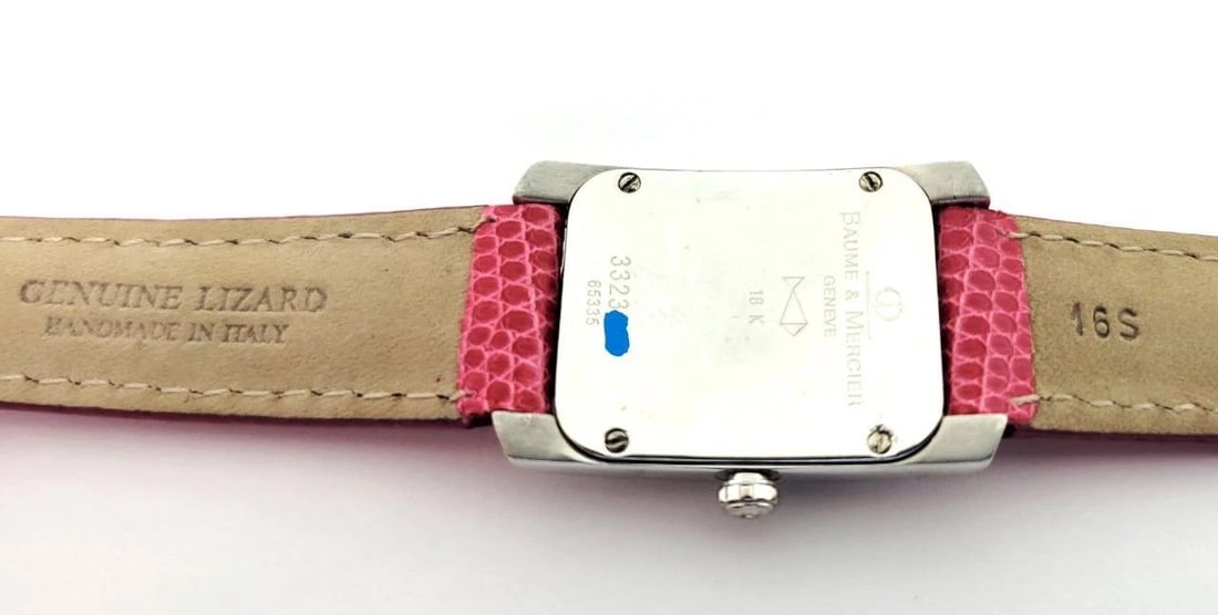 Solid 18k White BAUME & MERCIER Ladies Watch 65335 with 1ct Diamonds FVS1* EXLNT - 10