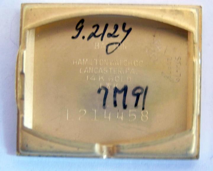 Vintage 14k Gold HAMILTON Winding Watch 1950 Cal 982* EXLNT* SERVICED - 14