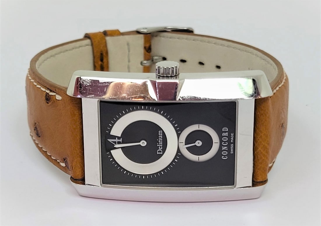 Solid & Heavy 18k White Gold Mens CONCORD DELIRIUM-La Nuit Watch 60 N5 1460.1 - 4