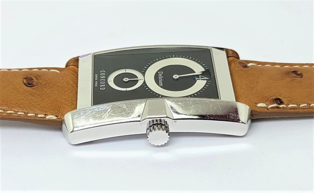 Solid & Heavy 18k White Gold Mens CONCORD DELIRIUM-La Nuit Watch 60 N5 1460.1 - 8