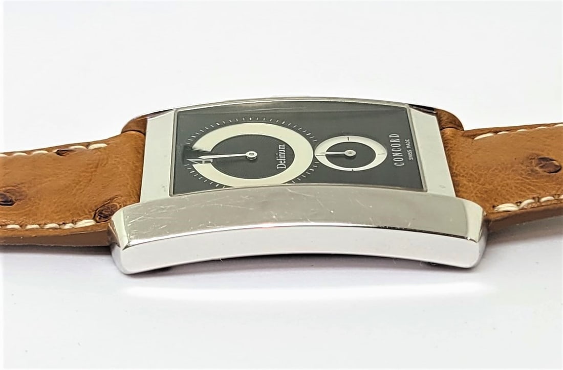 Solid & Heavy 18k White Gold Mens CONCORD DELIRIUM-La Nuit Watch 60 N5 1460.1 - 9