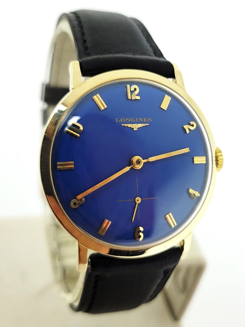 Vintage Solid 14k Yellow LONGINES Winding Watch Ref 2532-1 1960s Cal 370 EXLNT: Vintage Solid 14k Yellow LONGINES Winding Watch Ref 2532-1 1960s Cal 370 EXLNT This Men's Longines watch is Swiss-made. Great present for yourself or someone you love, as well as for vintage collector