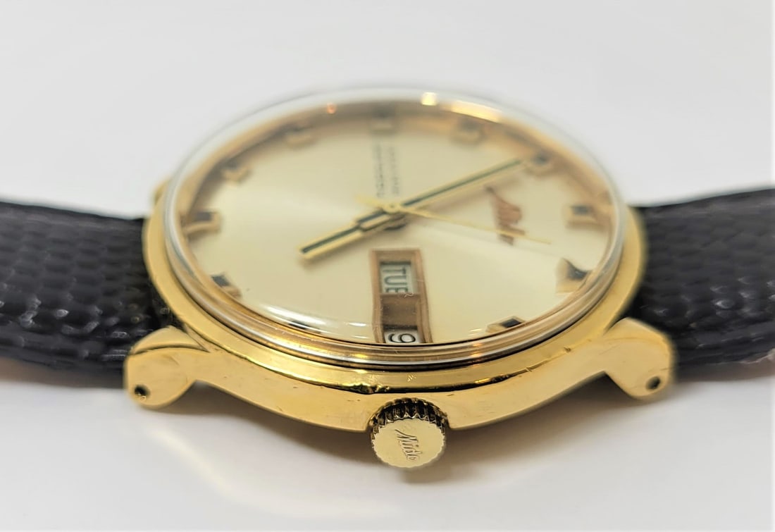 Vintage MIDO OCEAN STAR Automatic Day Date 36 mm watch 5059* EXLNT* SERVICED - 9