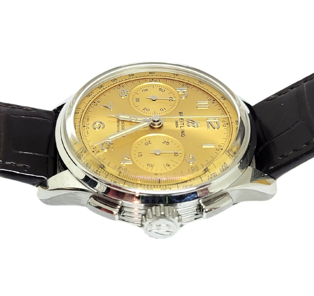Mens BREITLING PREMIERE B09 Chronograph Winding Watch Ref AB0930* MINT - 8