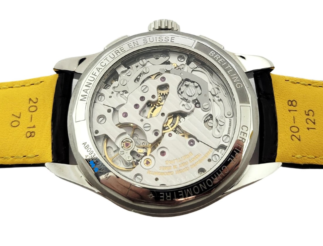 Mens BREITLING PREMIERE B09 Chronograph Winding Watch Ref AB0930* MINT - 9