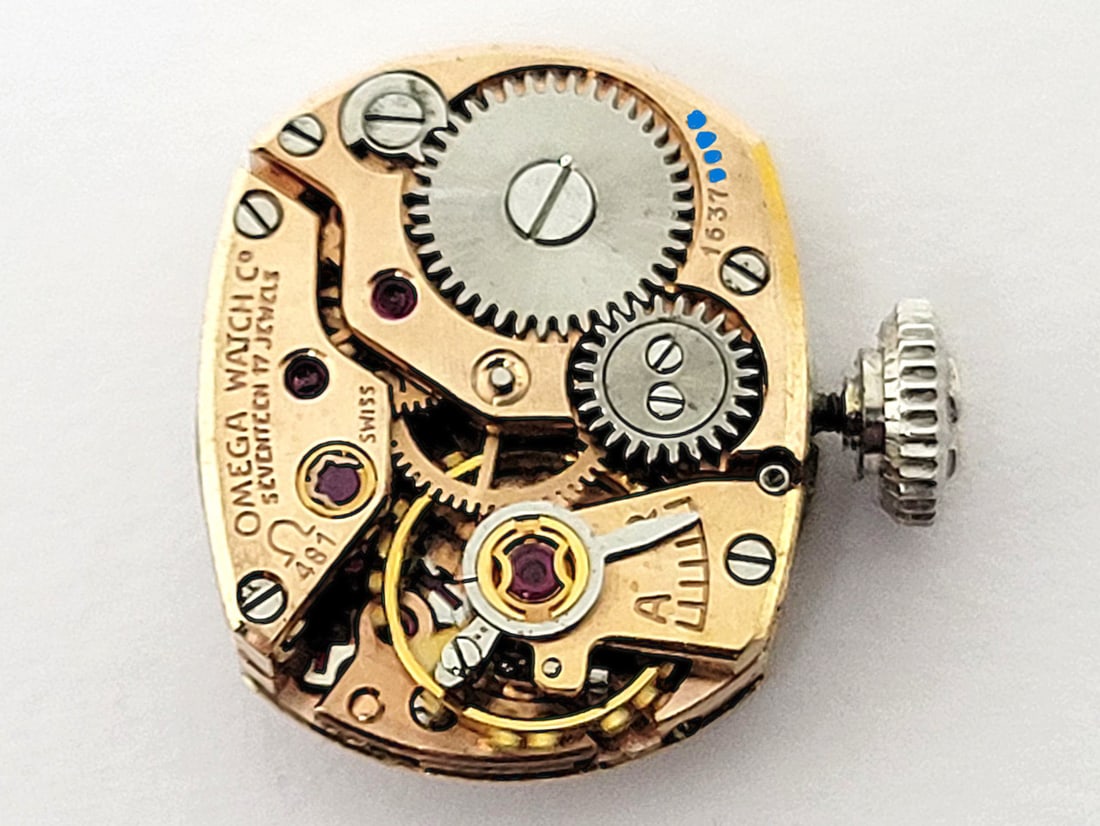 Vintage 14k White OMEGA Winding Ladies Watch With 3.6 ct Natural Diamonds* EXLNT - 11