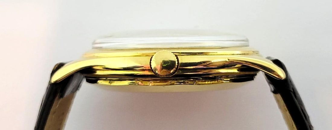 Vintage 18k Gold AUDEMARS PIGUET Mens Automatic Watch c.1960 Cal K2071 RARE - 6