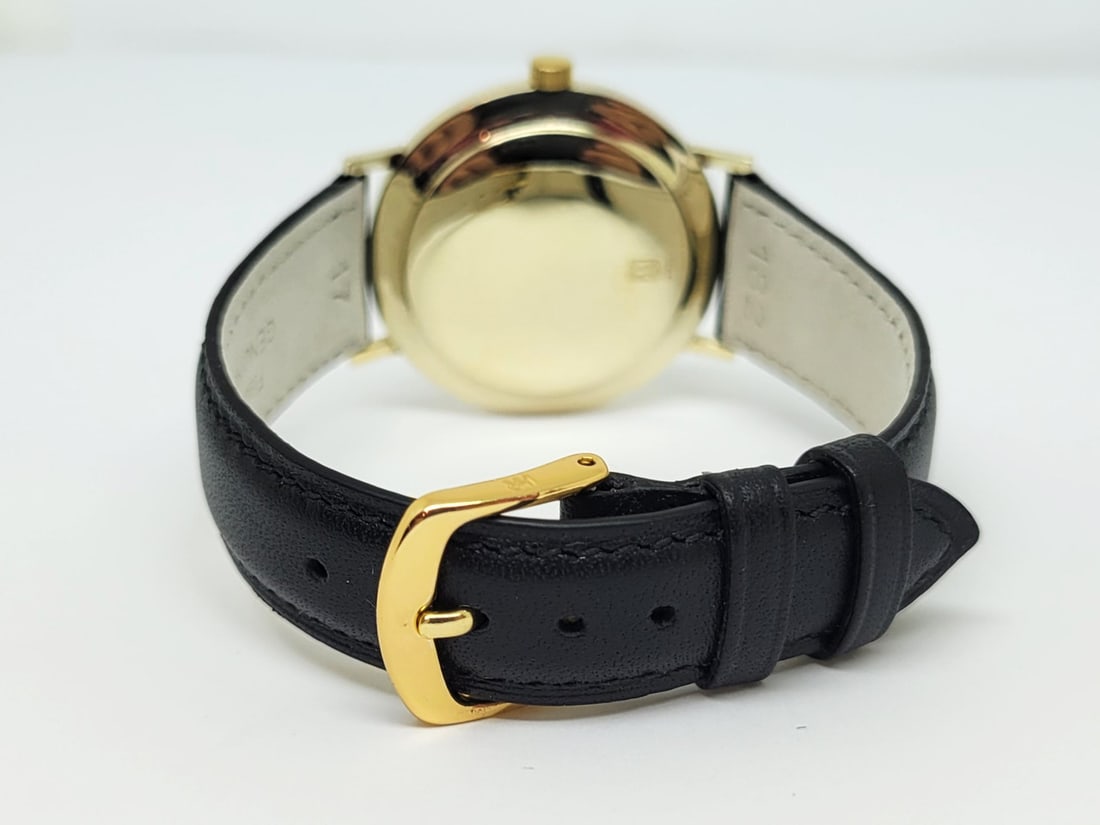 Vintage 14k JULES JURGENSEN 17J Automatic Watch 1960s Cal 1902/3 EXLNT* SERVICED - 4