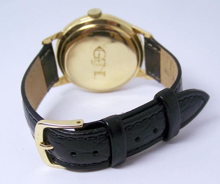 Vintage 18k LONGINES Mens Winding Watch c.1950s Cal 27M* Good Cond* Ref 6879 - 8