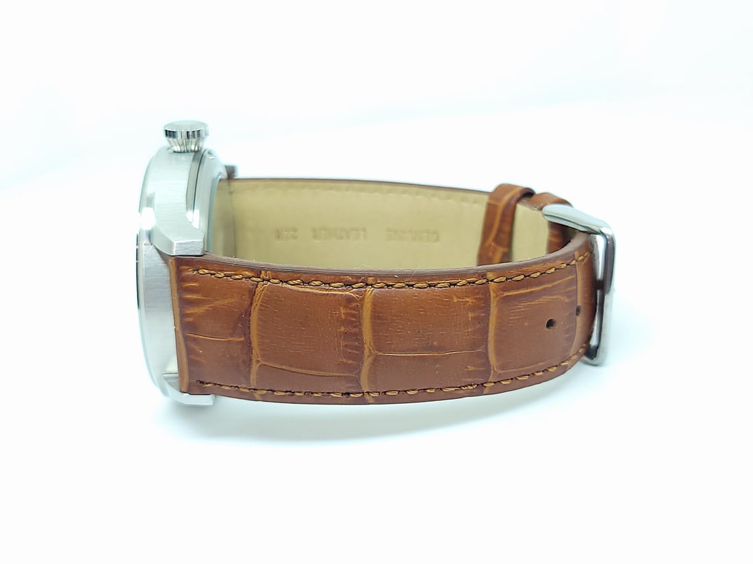 Men's S/Steel High Grade HAMILTON Winding Watch Cal 917 Re-Cased* Black DIAL - 3