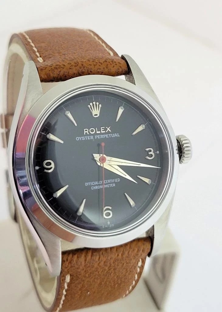 Vintage ROLEX OYSTER PERPETUAL Automatic Watch c.1960 Ref.6580 RARE* EXLNT: Vintage ROLEX OYSTER PERPETUAL Automatic Watch c.1960 Ref.6580 RARE* EXLNT Reserve: $4,000.00 Shipping: Domestic: Flat-rate of $59.00 to anywhere within the contiguous U.S. International: Fo