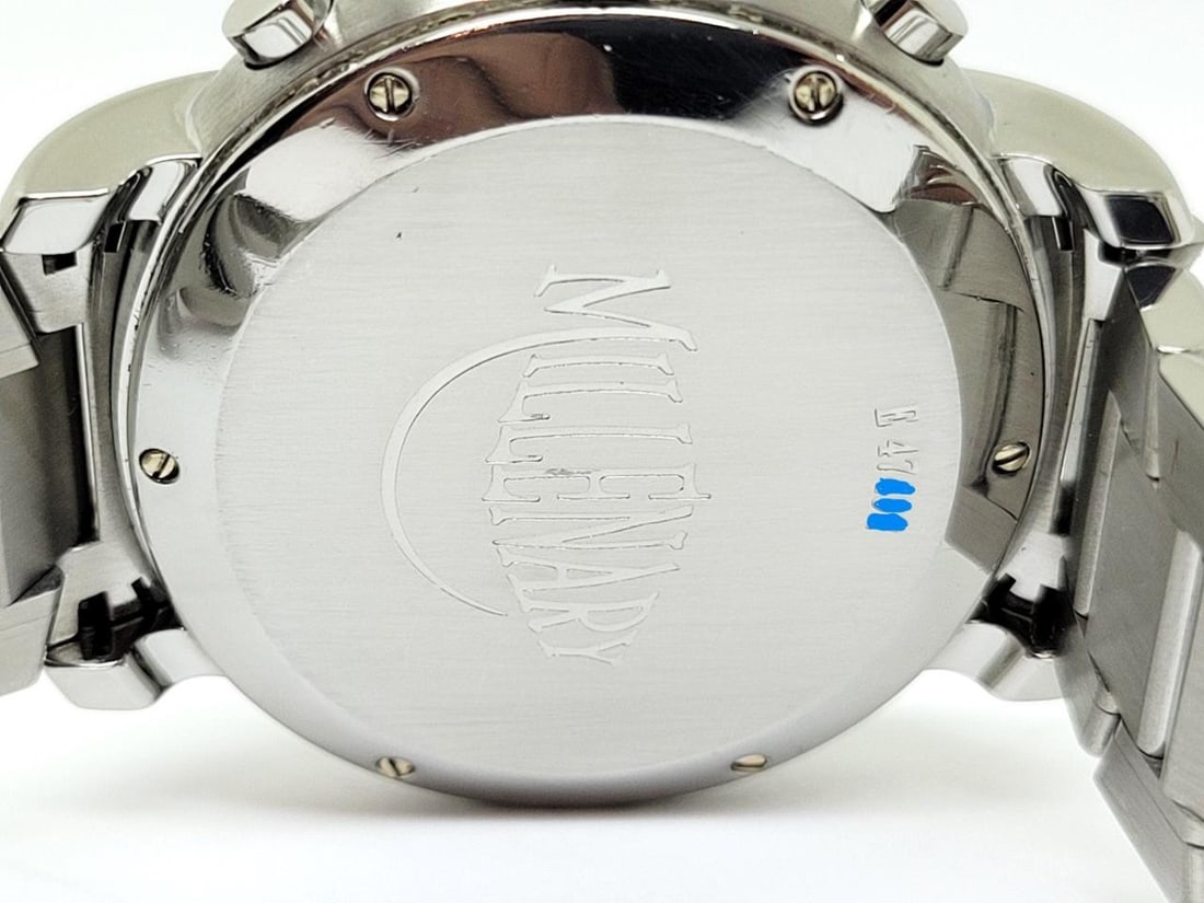 S/Steel AUDEMARS PIGUET MILLENARY 41mm CHRONOGRAPH WATCH 25897ST* EXLNT - 8