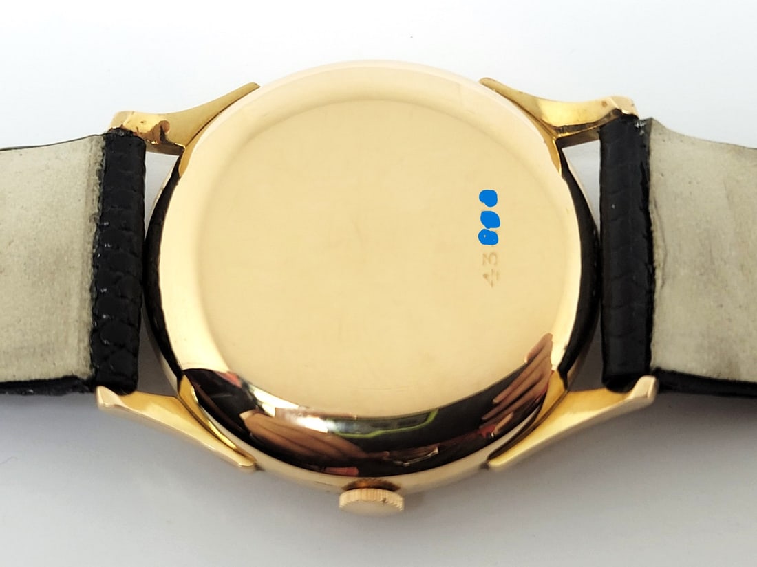 Solid 18k Rose OMEGA Men's AUTOMATIC Watch* Cal 28.10.RA.SC.PC c.1950s* EXLNT - 10