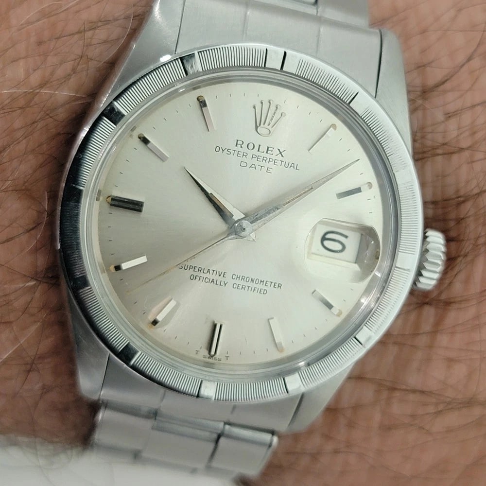 Rolex Oyster Perpetual Date Ref 1501 Mens Automatic 1960s All Original RA568 - 14