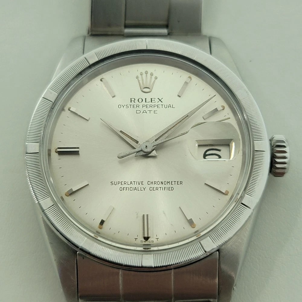 Rolex Oyster Perpetual Date Ref 1501 Mens Automatic 1960s All Original RA568: Title:Rolex Oyster Perpetual Date Ref 1501 Mens Automatic 1960s All Original RA568Description:Timeless classic, Men's Rolex Oyster Perpetual Date Ref.1501 automatic, c.1960s, all original, in