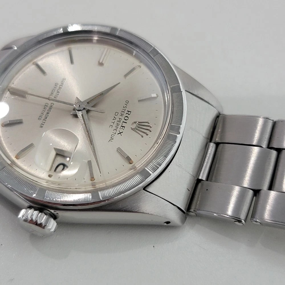 Rolex Oyster Perpetual Date Ref 1501 Mens Automatic 1960s All Original RA568 - 6