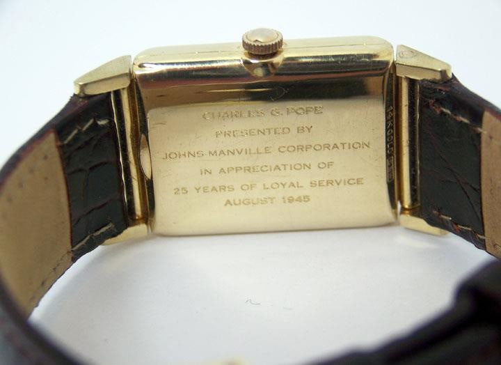 Vintage 14k Gold HAMILTON Winding Watch 1950's Cal 982* EXLNT Condition SERVICED - 2