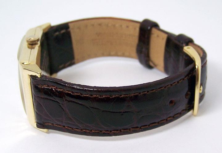 Vintage 14k Gold HAMILTON Winding Watch 1950's Cal 982* EXLNT Condition SERVICED - 4