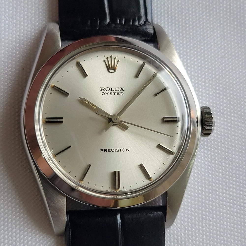 Rolex Oyster Precision Ref 6426 34mm Mens 1970s Manual Wind RA682B: Title:Rolex Oyster Precision Ref 6426 34mm Mens 1970s Manual Wind RA682B Description:Timeless luxury, Rolex Oyster Precision Ref.6426 manual hand-wind, c.1976, unrestored, in excellent working conditi