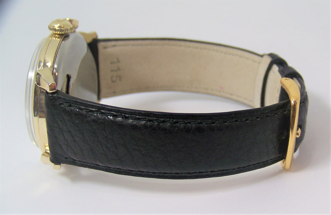 Vintage 10k GF TRADITION CRICKET ALARM Watch 1950s SERVICED ORIGINAL DIAL* EXLNT - 5