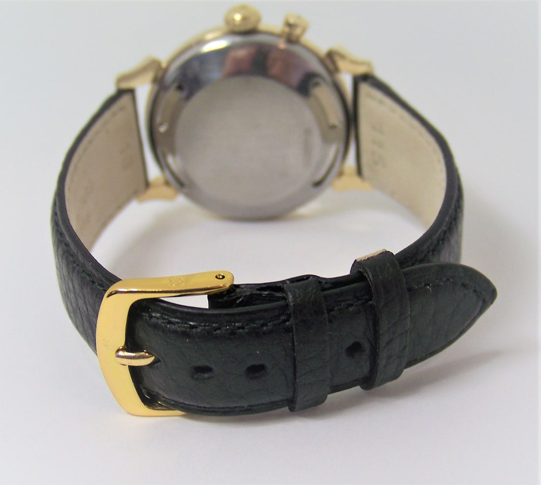 Vintage 10k GF TRADITION CRICKET ALARM Watch 1950s SERVICED ORIGINAL DIAL* EXLNT - 6