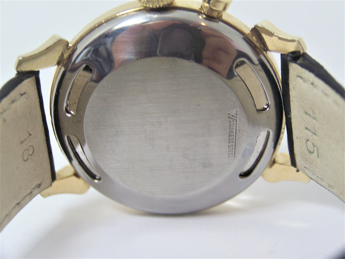 Vintage 10k GF TRADITION CRICKET ALARM Watch 1950s SERVICED ORIGINAL DIAL* EXLNT - 7