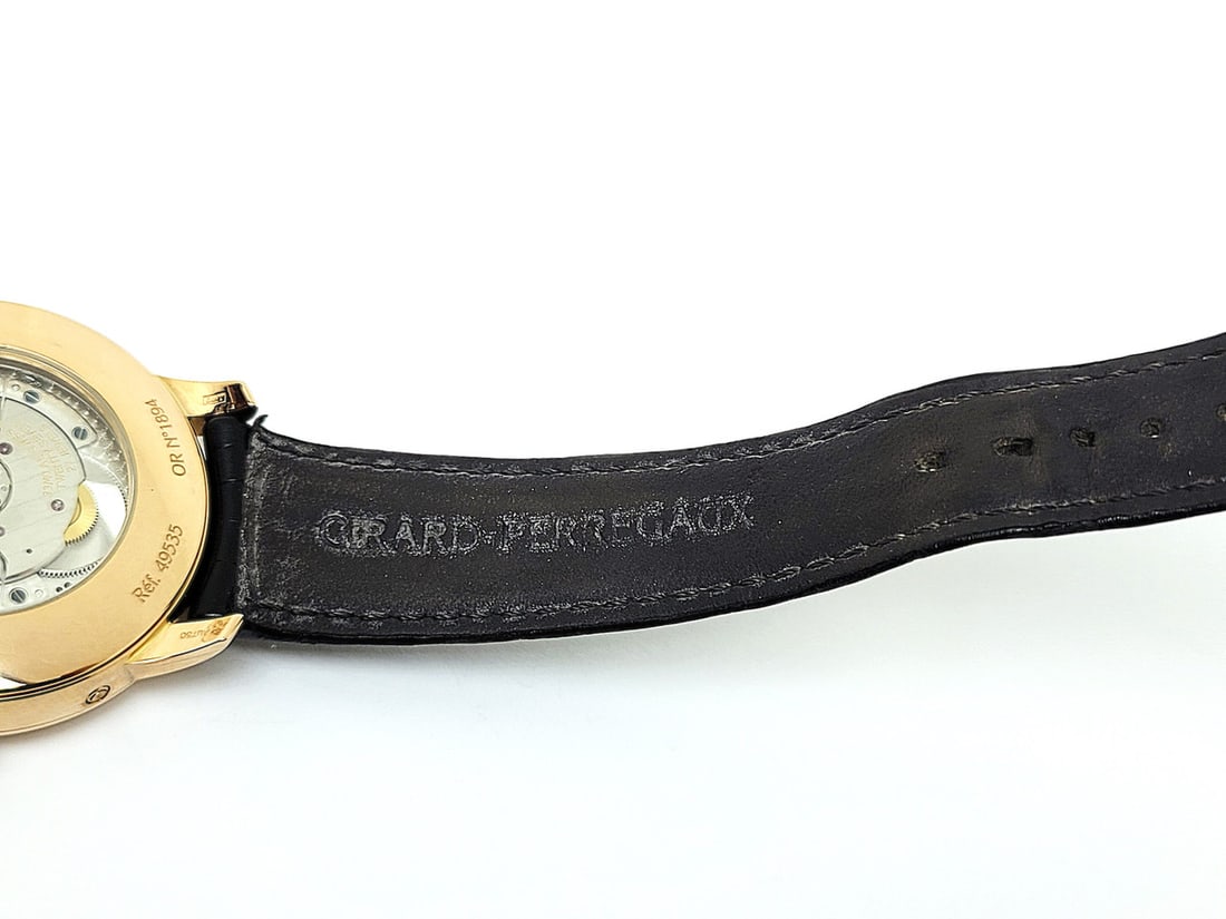 Solid 18k Rose GIRARD PERREGAUX 1966 Ref 49535 Men's Automatic Watch* EXLNT - 13