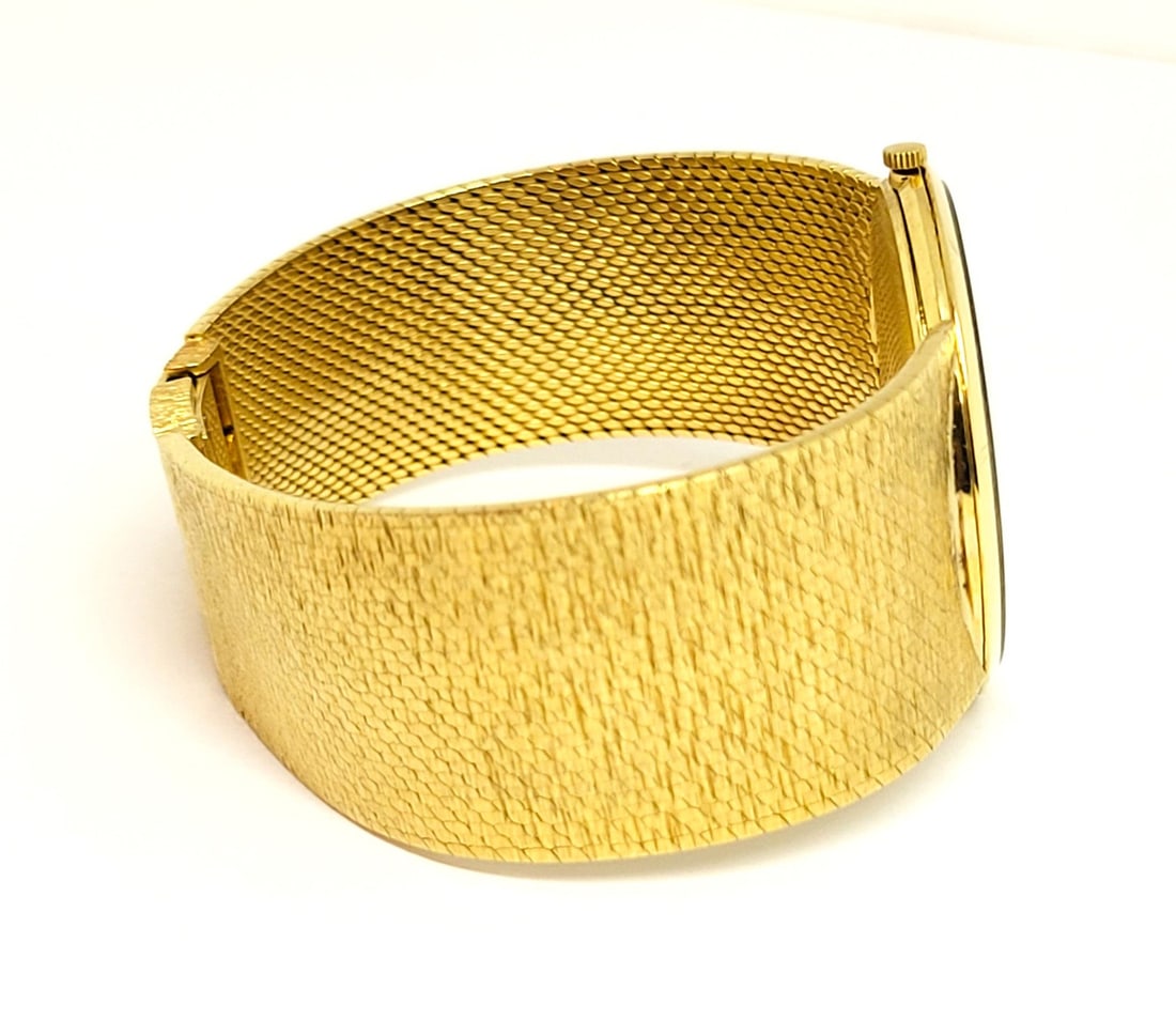 Mens Solid 18k Yellow Gold PIAGET Automatic Watch Ref 12212 Cal 12PI* EXLNT - 6