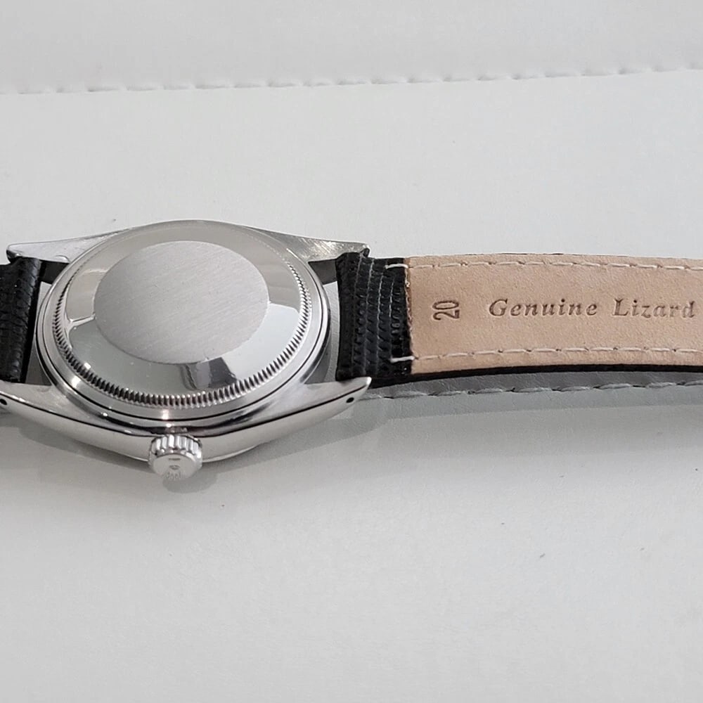 Mens Rolex Oyster Datejust 16014 1970s 36mm 18k White Gold SS Automatic RA520B - 10