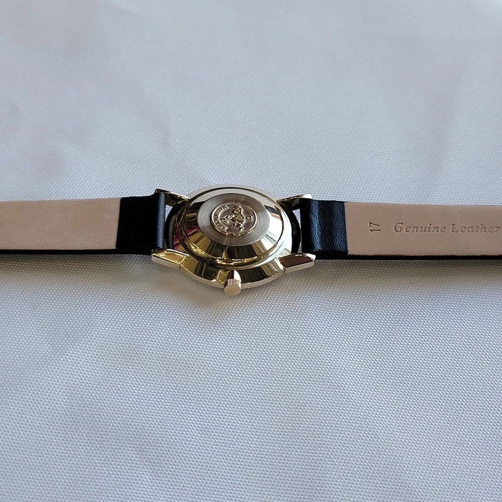 Omega Seamaster DeVille 1960s Mens 32mm 14k Solid Gold Vintage Automatic RA644 - 10