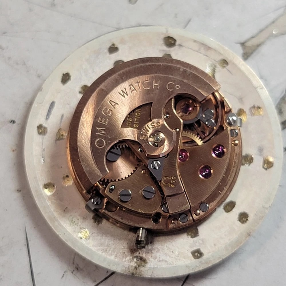 Omega Seamaster DeVille 1960s Mens 32mm 14k Solid Gold Vintage Automatic RA644 - 13