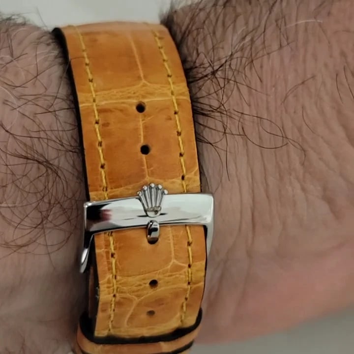 Rolex Oyster Datejust 1601 36mm 18k Gold SS 1960s Mens Automatic Vintage RA560B - 2