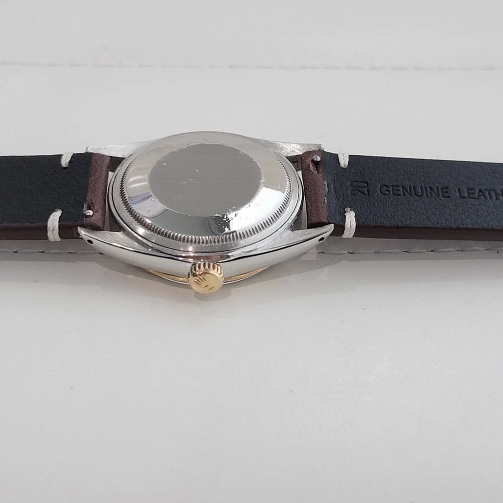 Rolex Oyster Datejust 16013 Mens 36mm 18k SS Computer Dial 1980s Automatic RA617 - 10